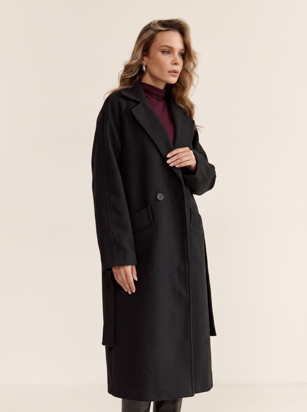 Long Belted Coat
